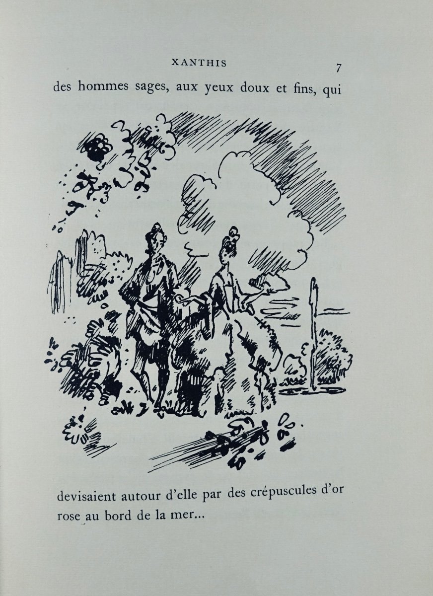 SAMAIN (Albert) - Contes. Jonquières et Cie, 1923, illustré par Charles GUÉRIN.-photo-2