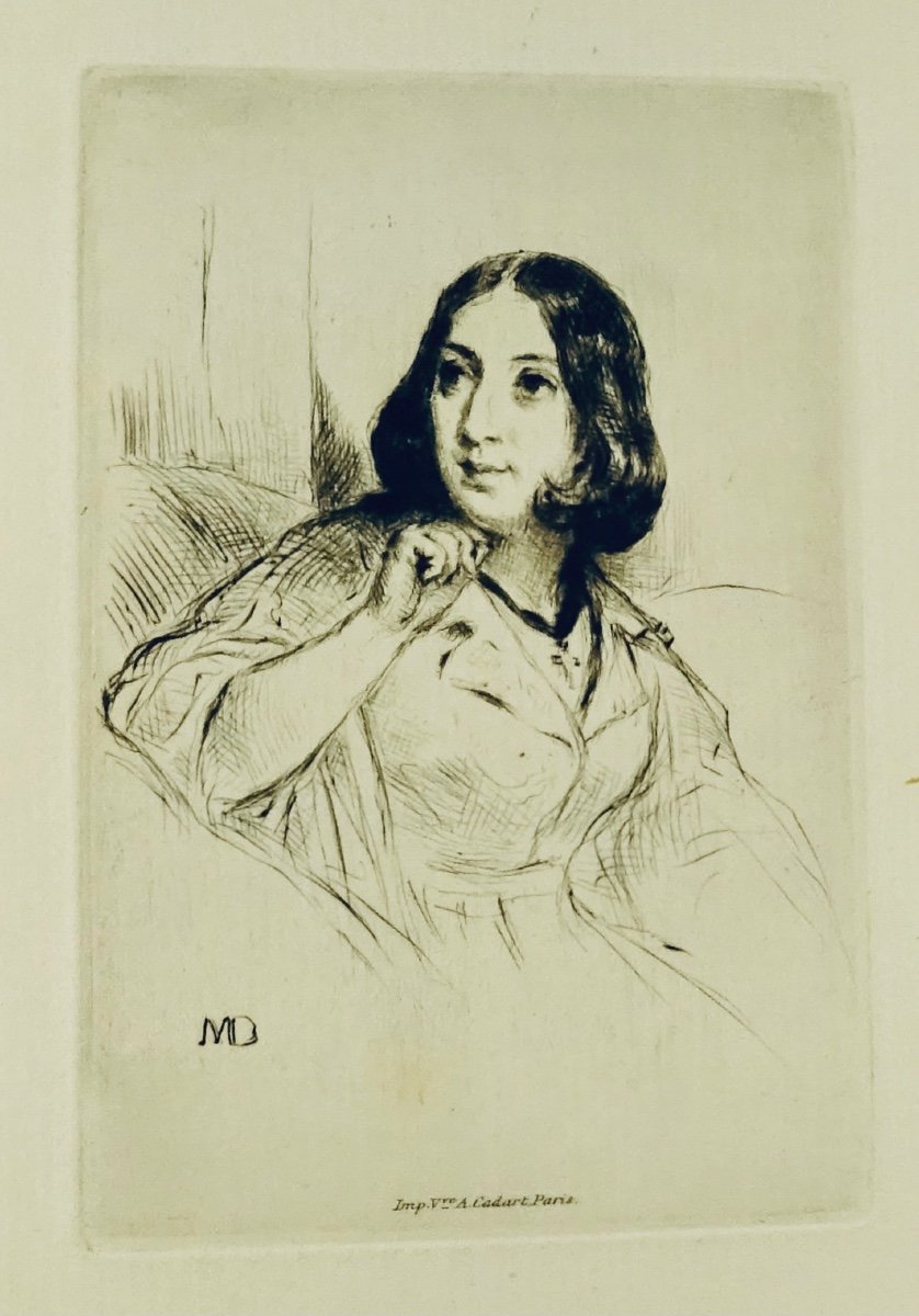 SAND (George) - La mare au diable.  A. Quantin, 1889, illustré  par Edmond RUDAUX.-photo-4