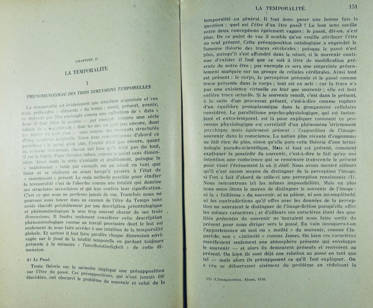 Sartre - Being And Nothingness. Phenomenological Ontology Essay. Gallimard, 1943. 2nd Edition.-photo-8