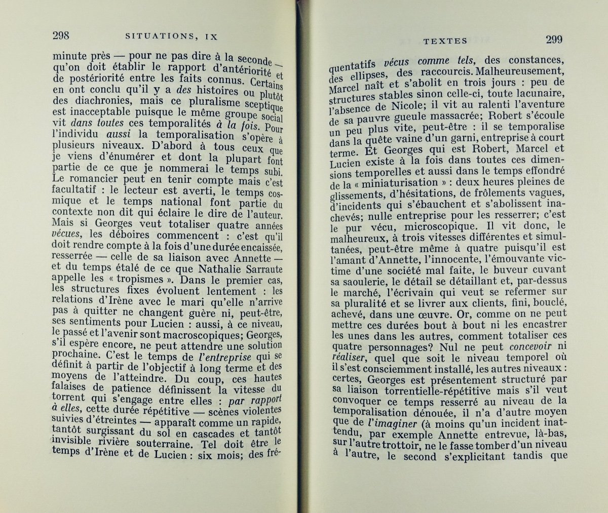 SARTRE (Jean-Paul) - Situations, IX. Mélanges. Gallimard, 1972, édition originale.-photo-6