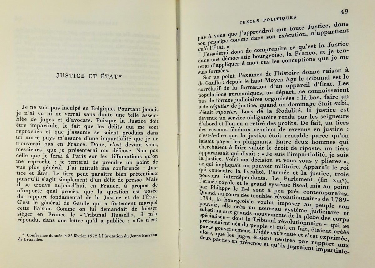 Sartre - Situations, X. Politics And Autobiography. Gallimard, 1976, Original Edition.-photo-3