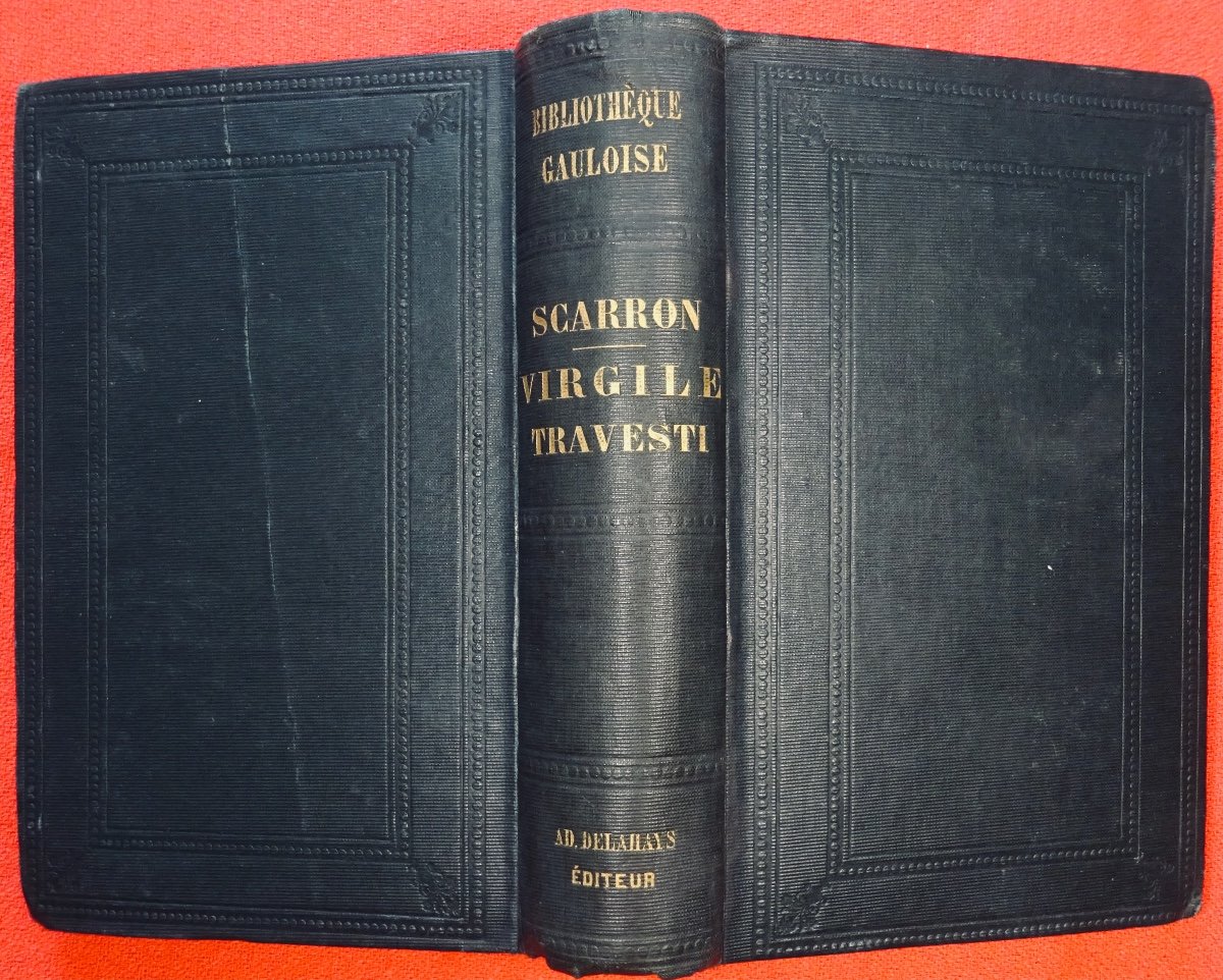 SCARRON (Paul) - Le Virgile travesti en vers burlesques. Adolphe Delahays, 1858.