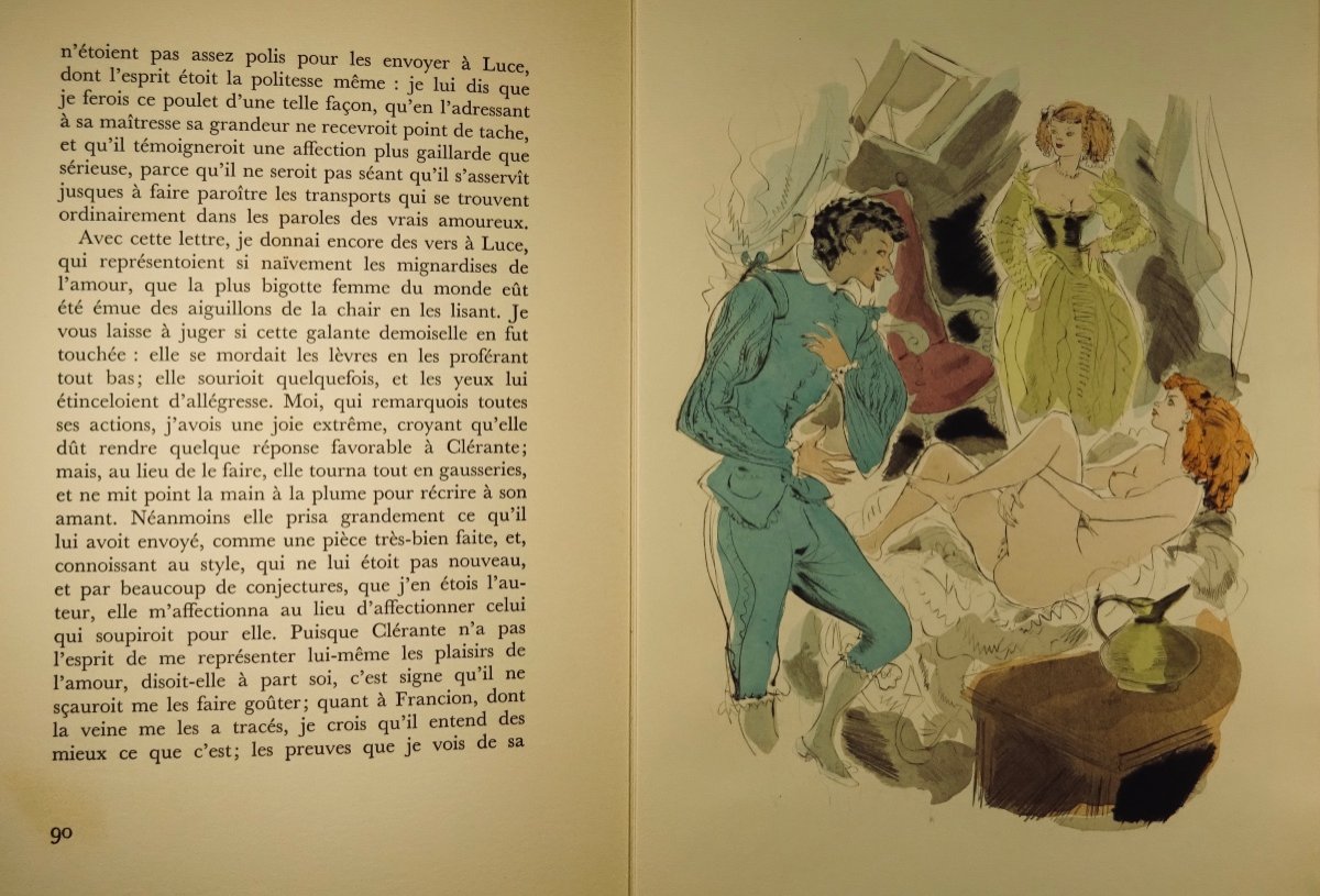 Sorel - The True Comic Story Of Francion. Union Printing, 1955, Illustrations By Schem.-photo-7