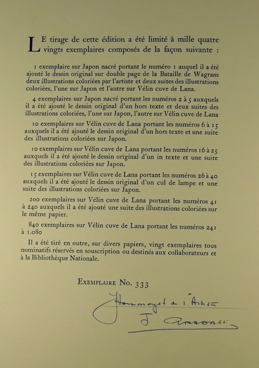 STENDHAL - Vie de Napoléon. Aux éditions du Baniyan, 1965, illustré par GRADASSI.-photo-2