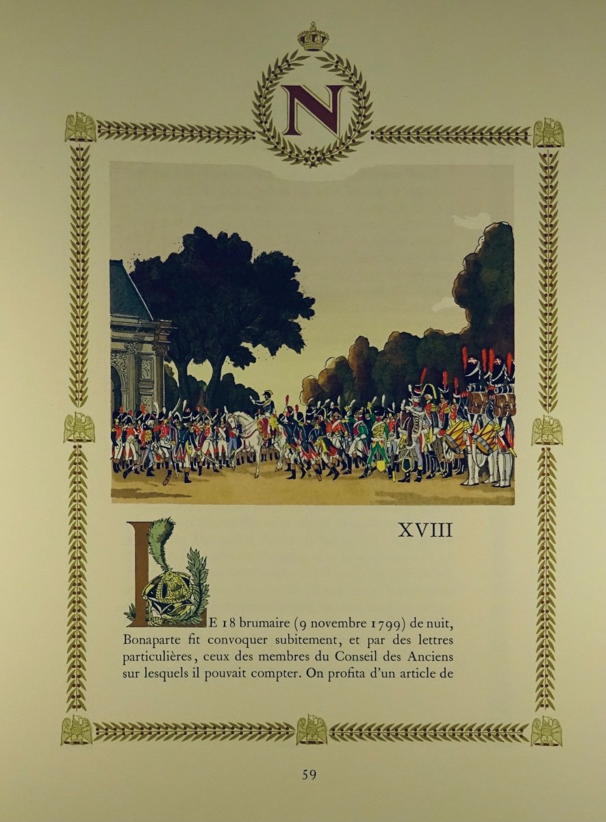 STENDHAL - Vie de Napoléon. Aux éditions du Baniyan, 1965, illustré par GRADASSI.-photo-5