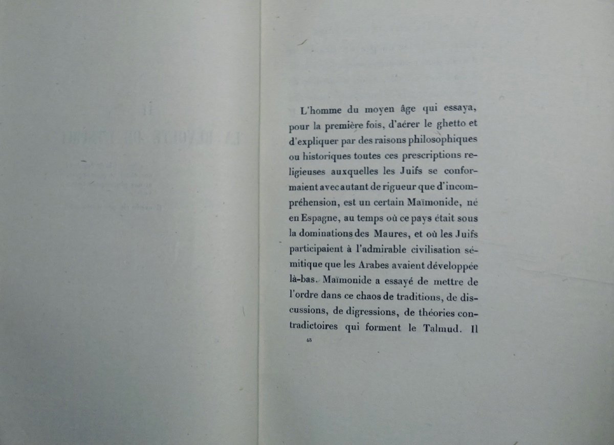 THARAUD (Jérôme et Jean) - Petite histoire des juifs. Plon, 1927, édition originale.-photo-3