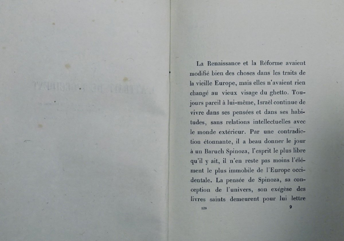 THARAUD (Jérôme et Jean) - Petite histoire des juifs. Plon, 1927, édition originale.-photo-5