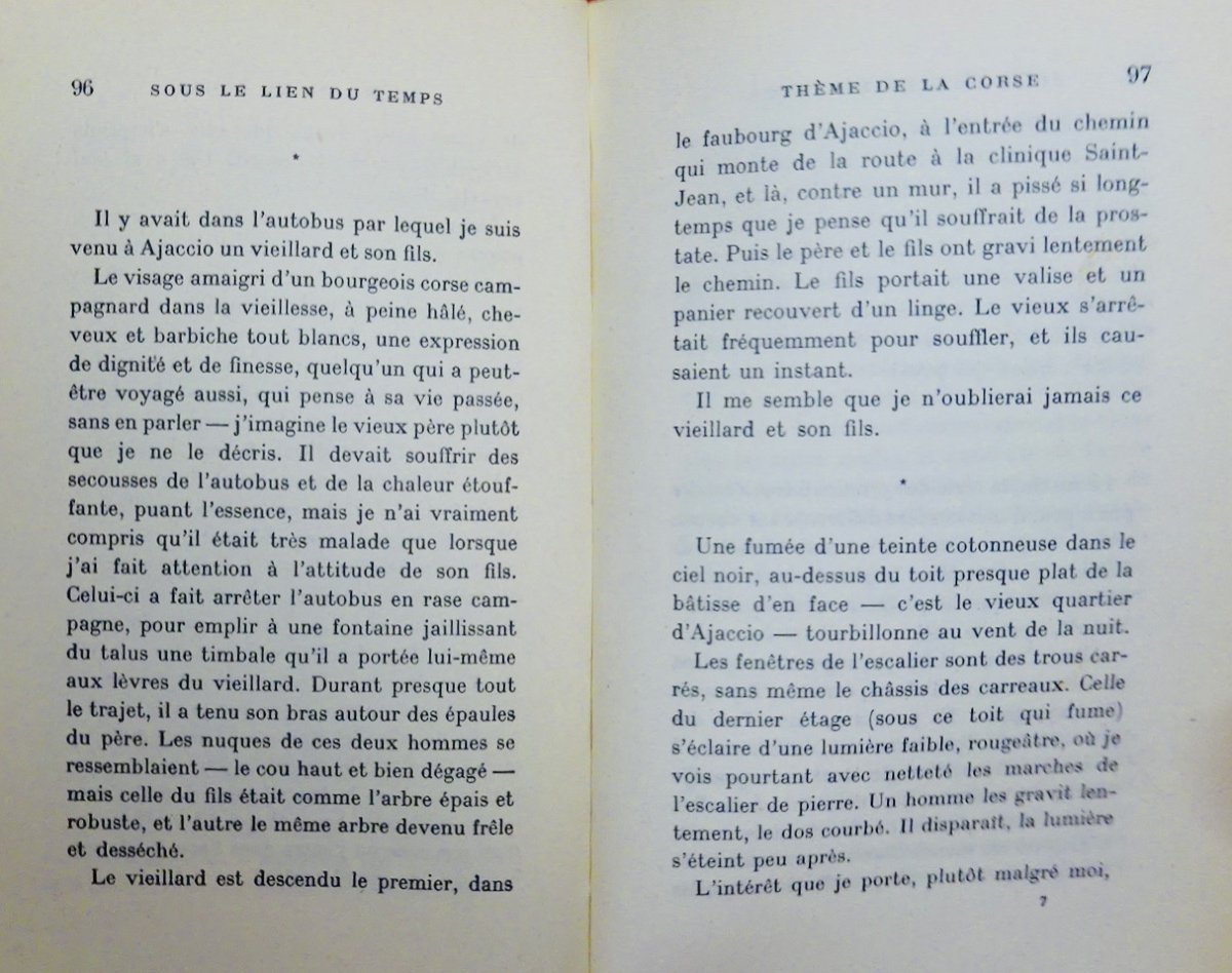 Thomas (henri) - Under The Bond Of Time. Gallimard, 1963. Sent By The Author.-photo-4