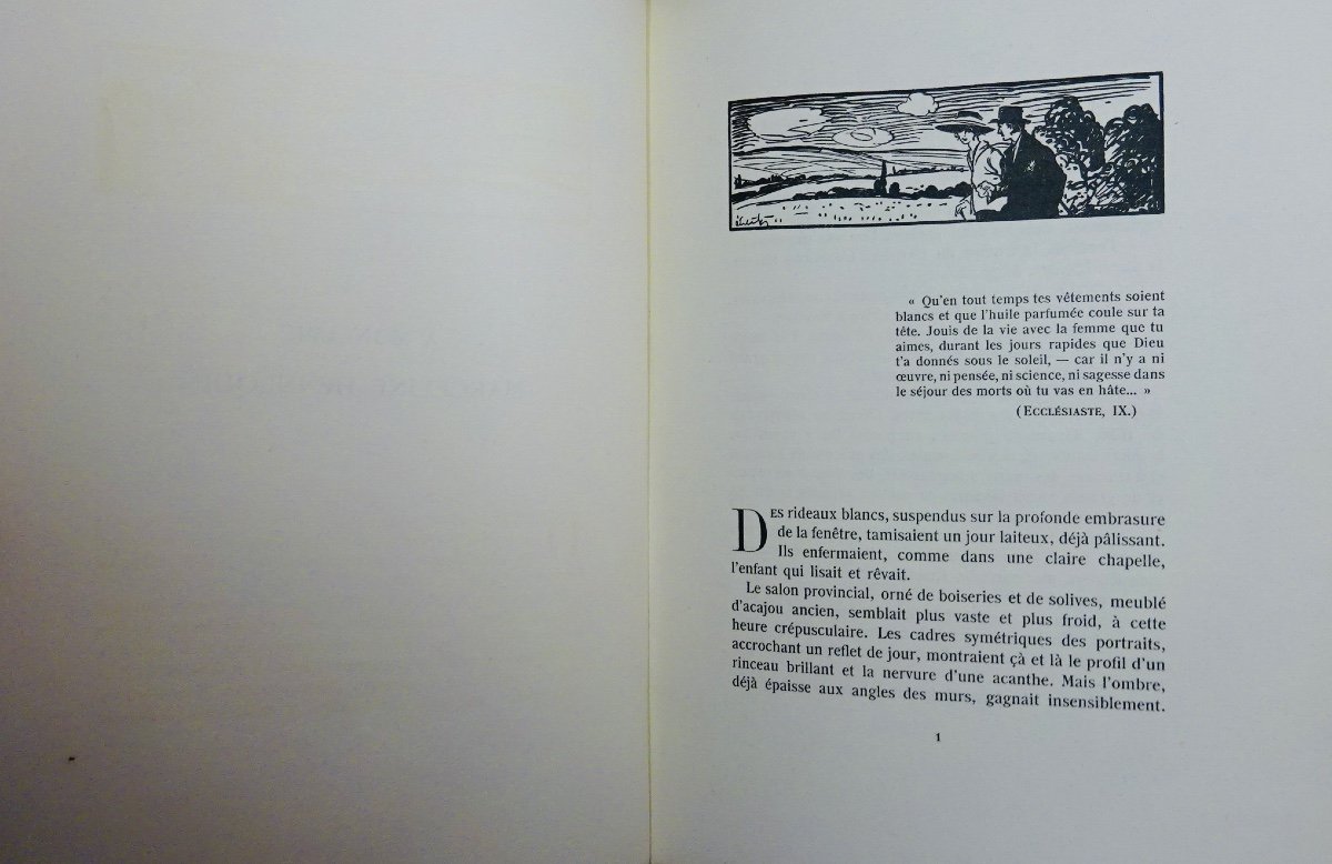 Tinayre (marcelle) - The House Of Sin. éditions d'Art Boutitie, 1922, Illustrated By Renefer.-photo-3