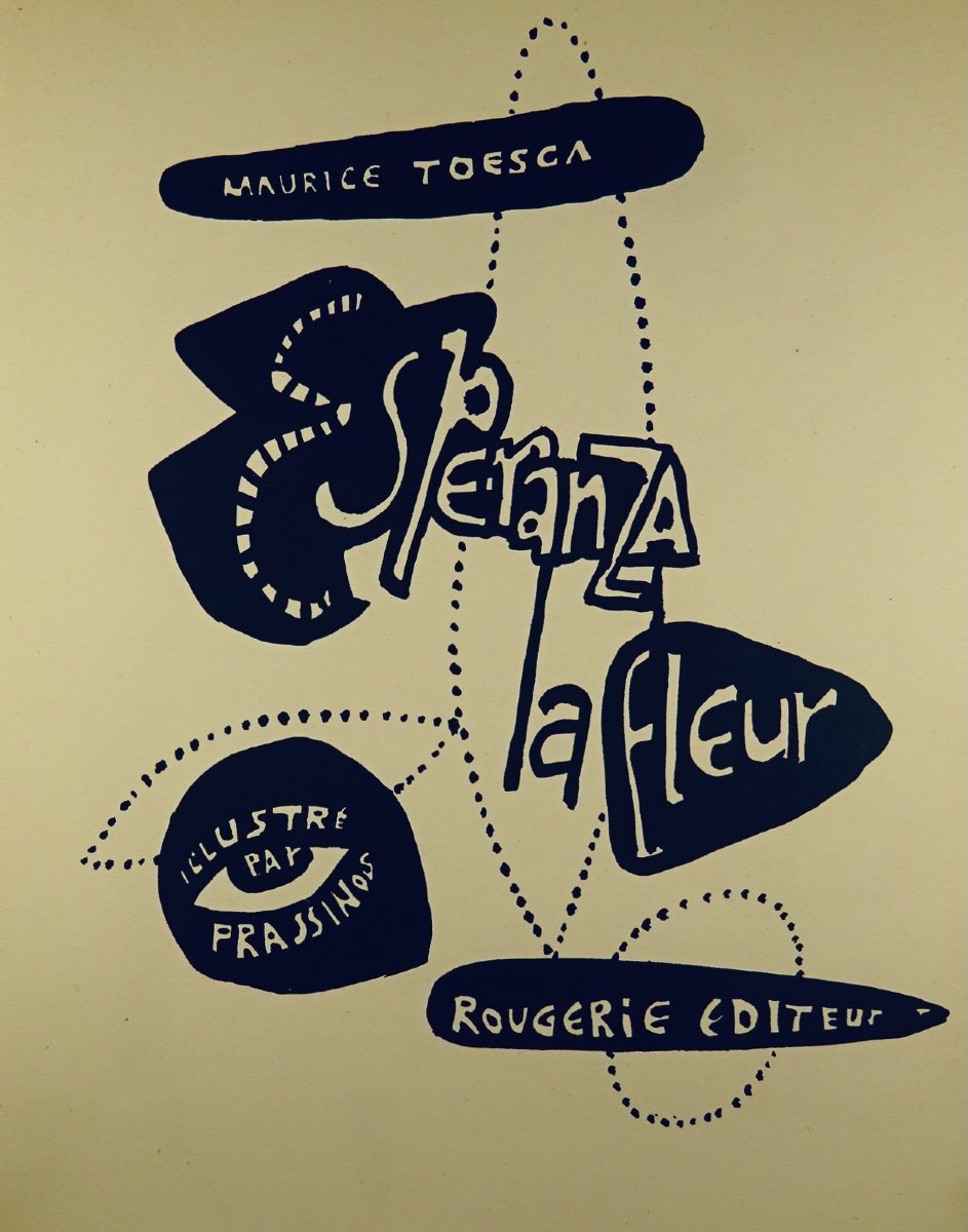 Toesca (mauritius) - Esperanza The Flower. Rougerie Publisher, 1951, Illustrated By Mario Prassinos.-photo-4