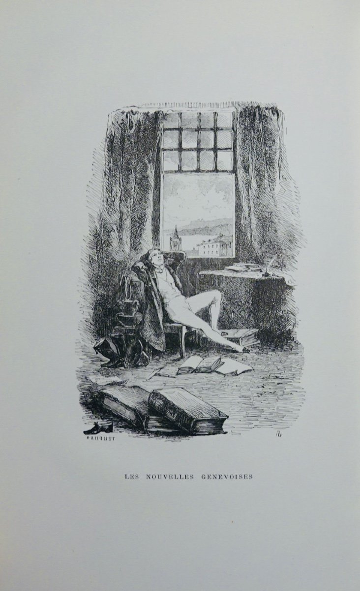 Topffer (rodolphe) - News From Geneva. Garnier Frères, (circa 1886), Illustrated By The Author.-photo-2