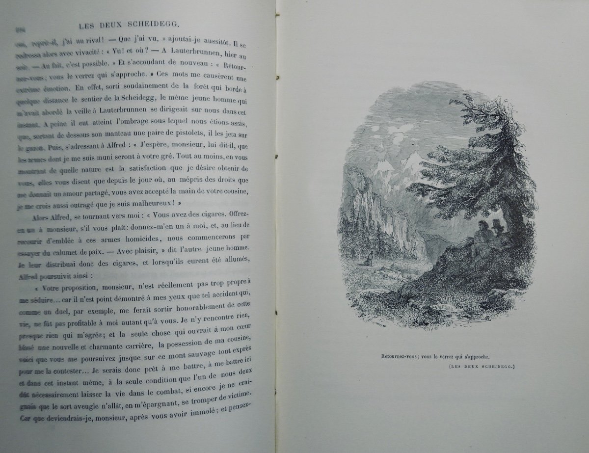 Topffer (rodolphe) - News From Geneva. Garnier Frères, (circa 1886), Illustrated By The Author.-photo-3
