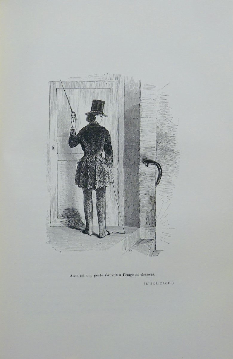 Topffer (rodolphe) - News From Geneva. Garnier Frères, (circa 1886), Illustrated By The Author.-photo-5