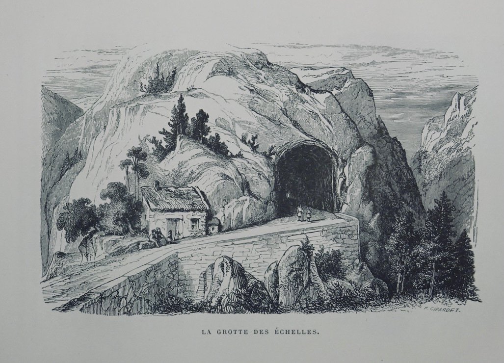 TOPFFER (Rodolphe) - Nouveaux voyages en zigzag.  Garnier Frères, 1886, illustré par l'auteur.-photo-1