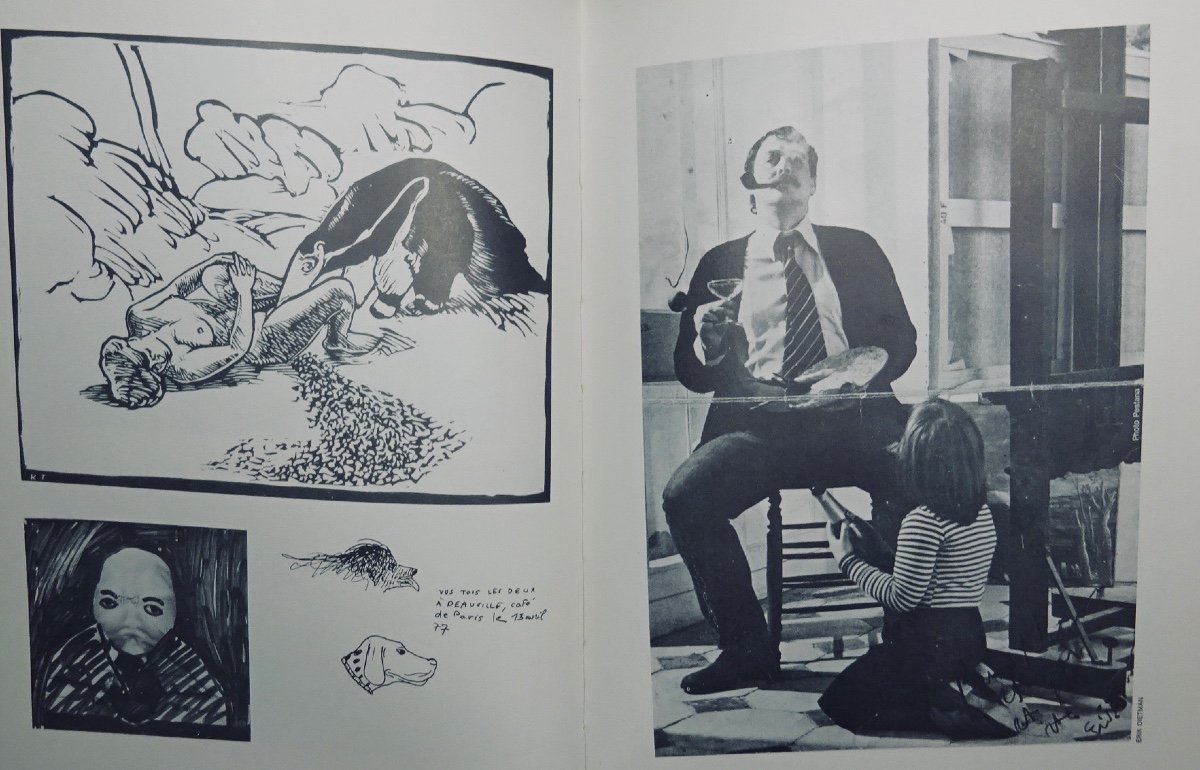 Topor (roland) - Toporland. Balland, 1977, With An Original Print By Roland Topor.-photo-5