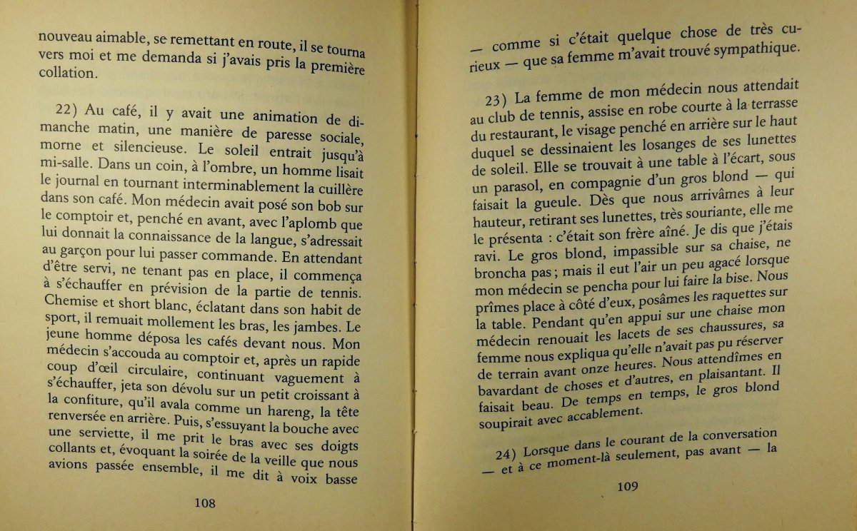 Toussaint (jean-philippe) - The Bathroom. Editions De Minuit, 1985, First Edition.-photo-6