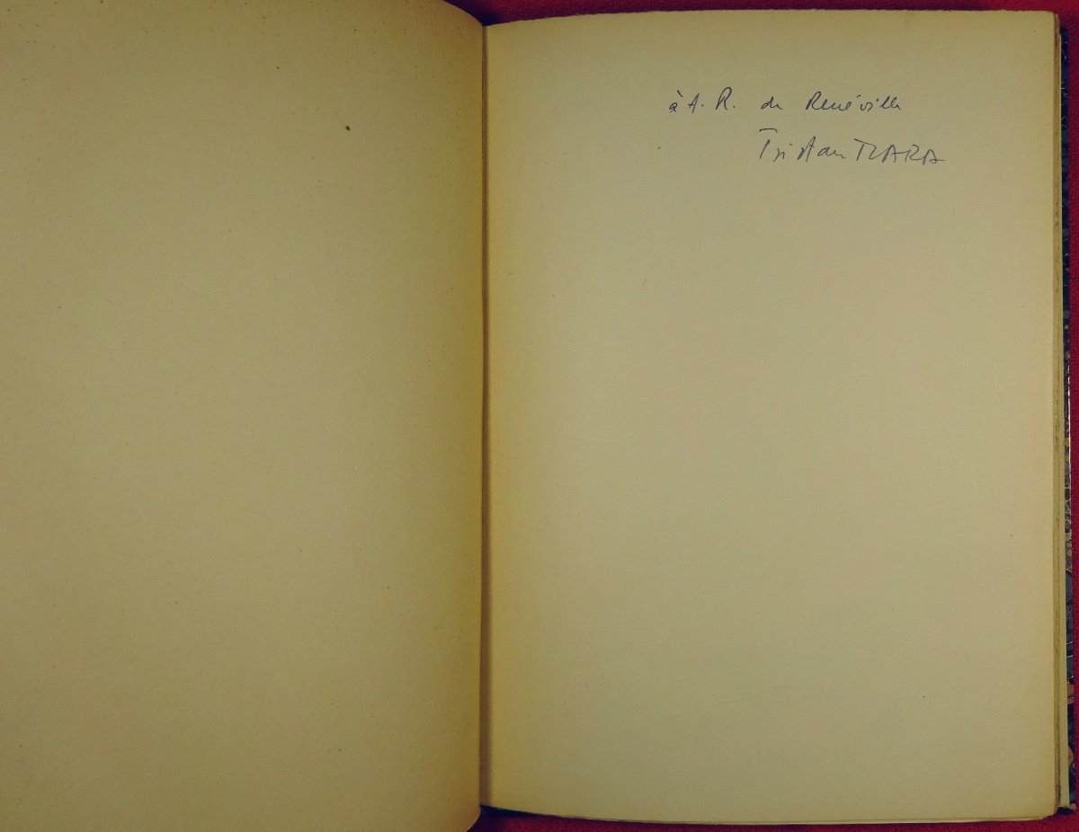 Tzara (tristan) - The Hand Passes. éditions Glm, 1935, Original Edition With Shipment.-photo-1