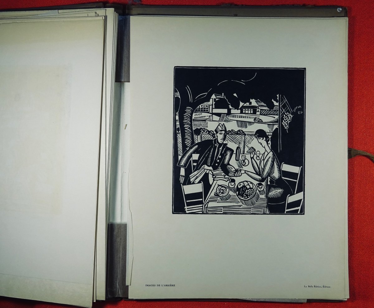 Valotaire (marcel) - Laborer. Henry Babou, 1929, Top Copy.-photo-8