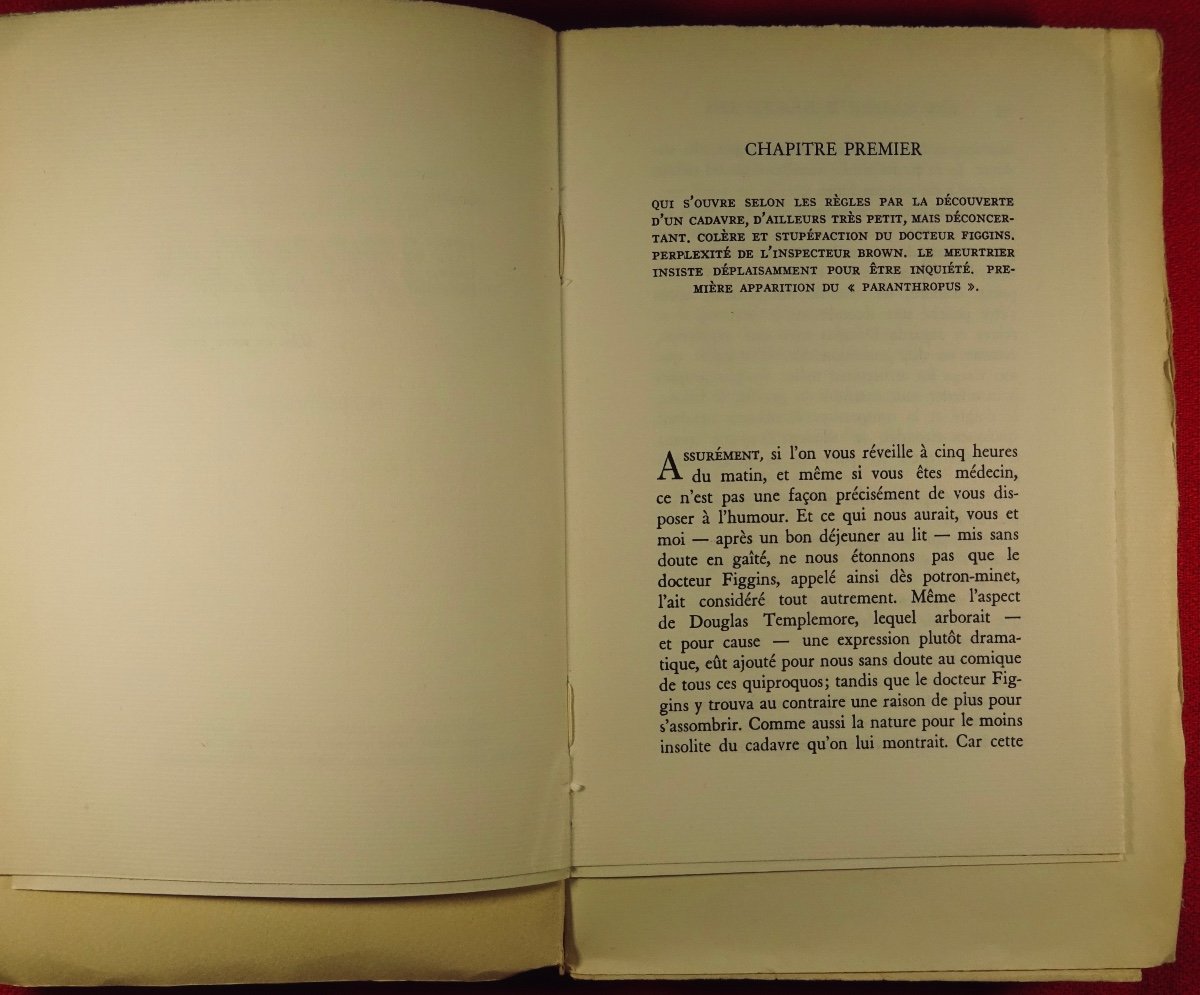 Vercors - Denatured Animals. Novel. Albin Michel, 1952, First Edition.-photo-1