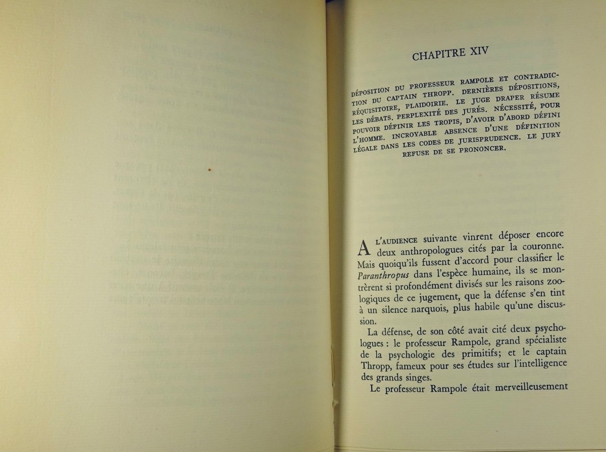 VERCORS - Les Animaux dénaturés. Roman. Albin Michel, 1952, Édition originale.-photo-5