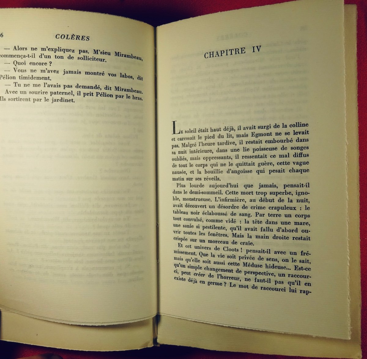 VERCORS - Colères. Roman.  Albin Michel, 1956, édition originale.-photo-3