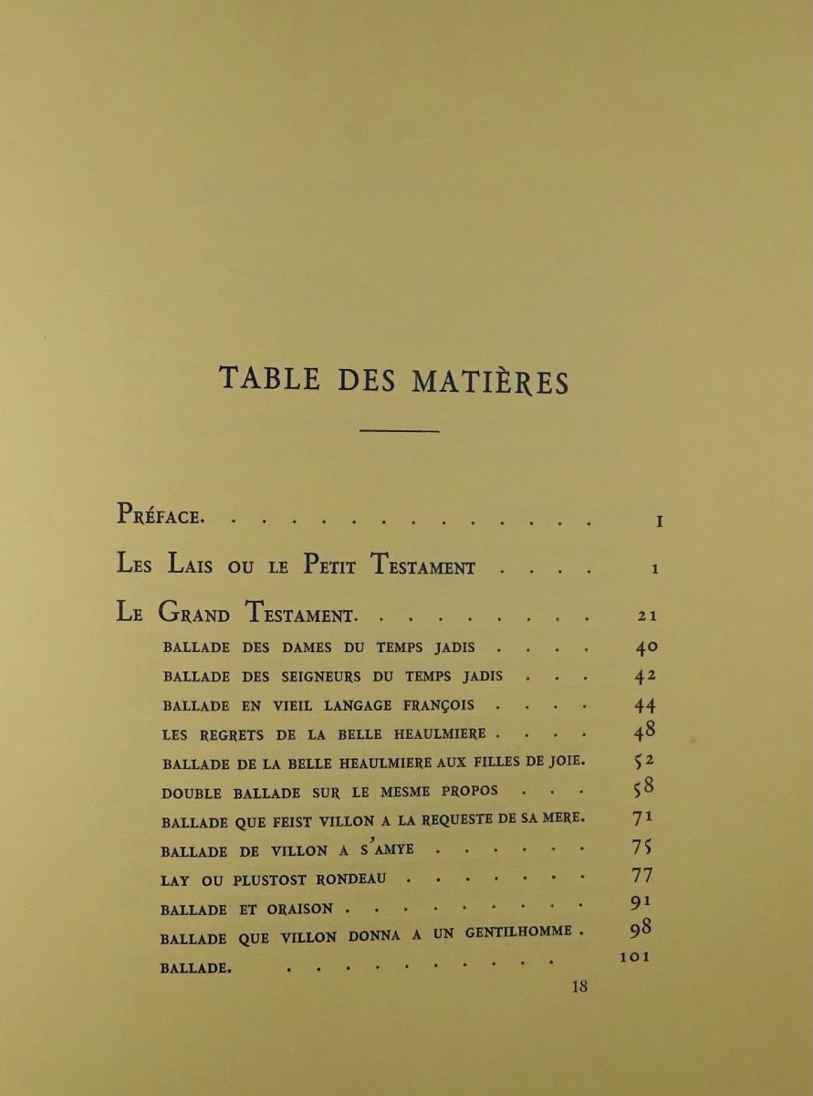 Villon (françois) - The Works. Paris, Crès Et Cie, 1929, Illustrated By Constant Le Breton.-photo-4