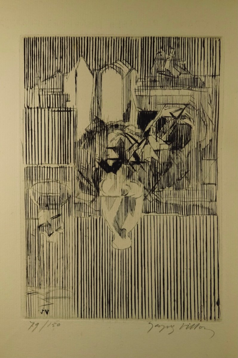 Auberty And Perussaux Jacques Villon Catalog Of His Engraved Work. With An Engraving By Villon.-photo-3