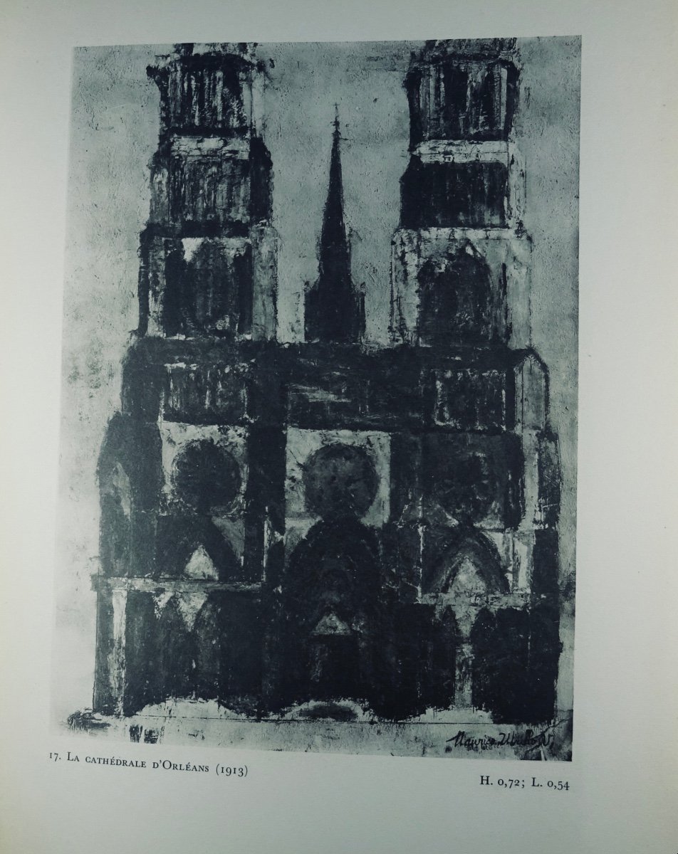 GAUTHIER - Utrillo. Galerie O. Pétridès et Editions du Chêne, 1944, une lithographie d'UTRILLO.-photo-6
