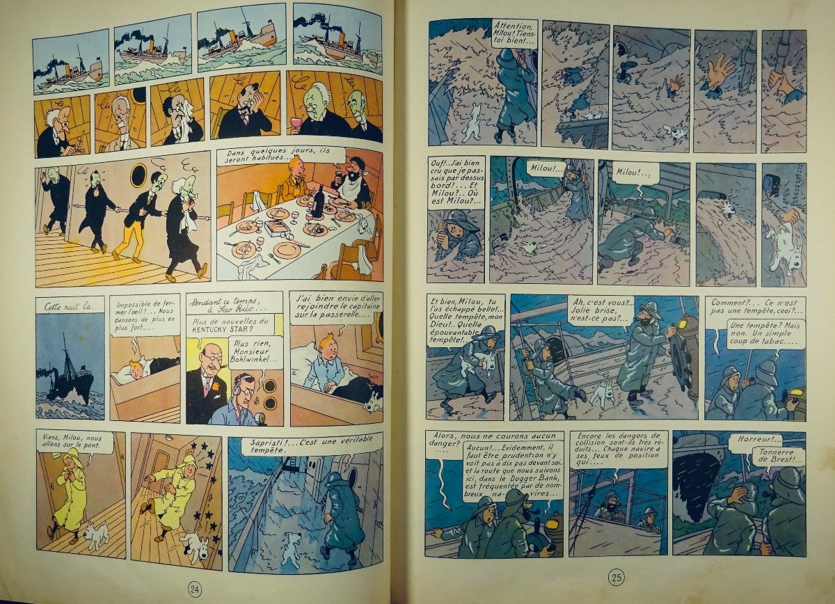 Proantic: Hergé - The Adventures Of Tintin. The Mysterious Star. Tour
