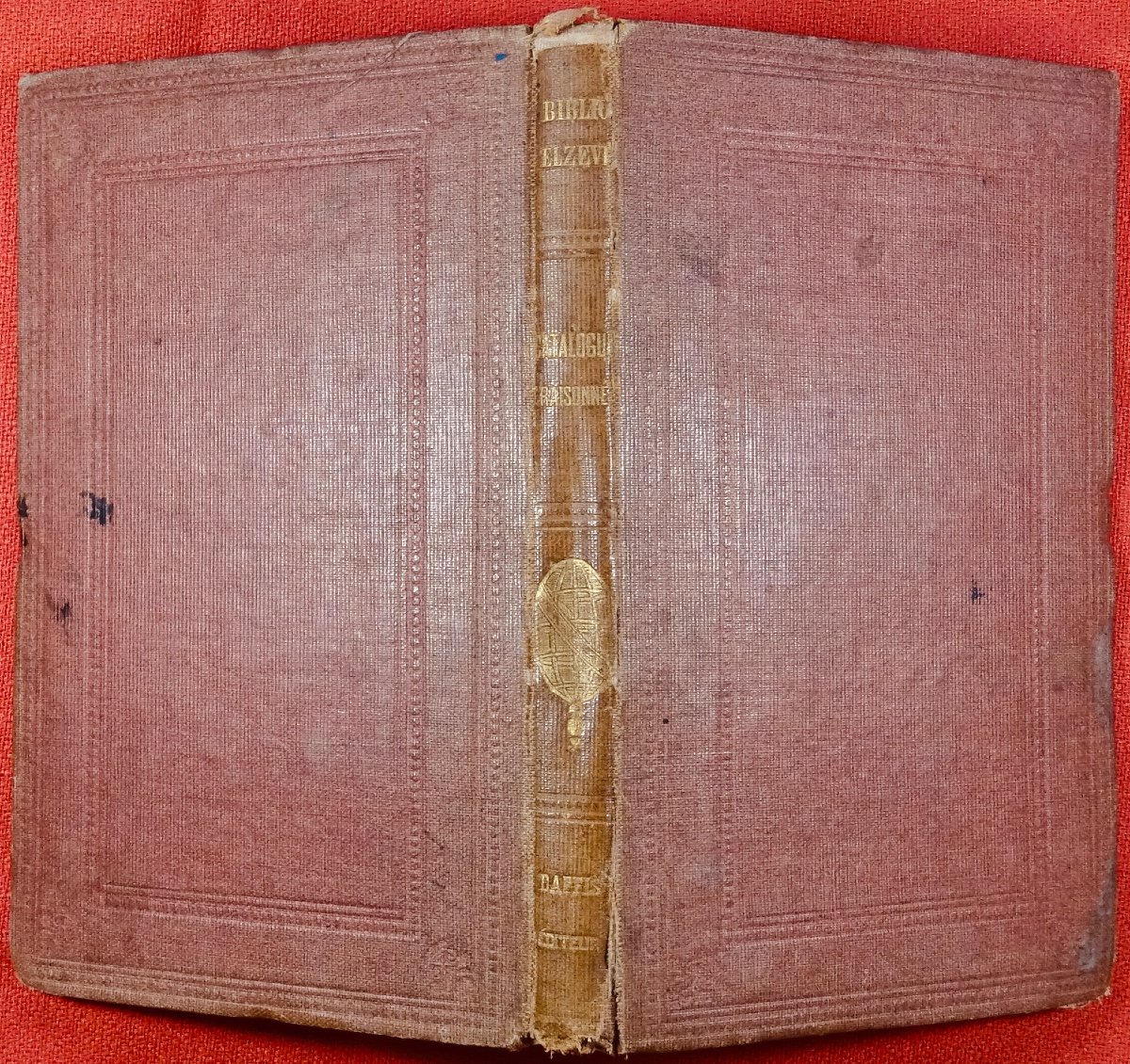 Catalogue Raisonné De La Bibliothèque Elzévirienne 1853-1870. Paris, Paul Daffis, 1870.-photo-4