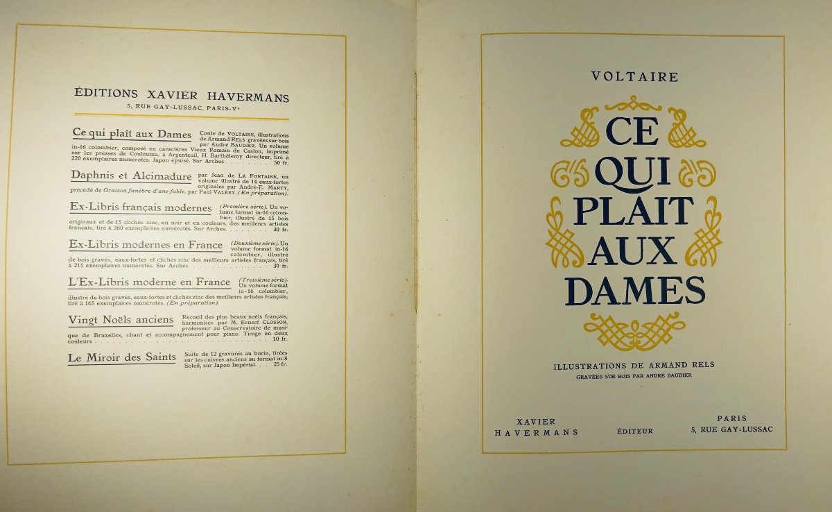 COLLECTIF - Livre d'or du bibliophile. Première année 1925.-photo-6