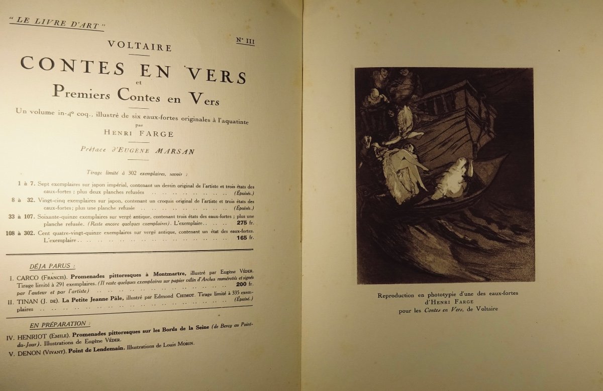 Collective - Book Of Gold Of The Bibliophile. First Year 1925.-photo-7