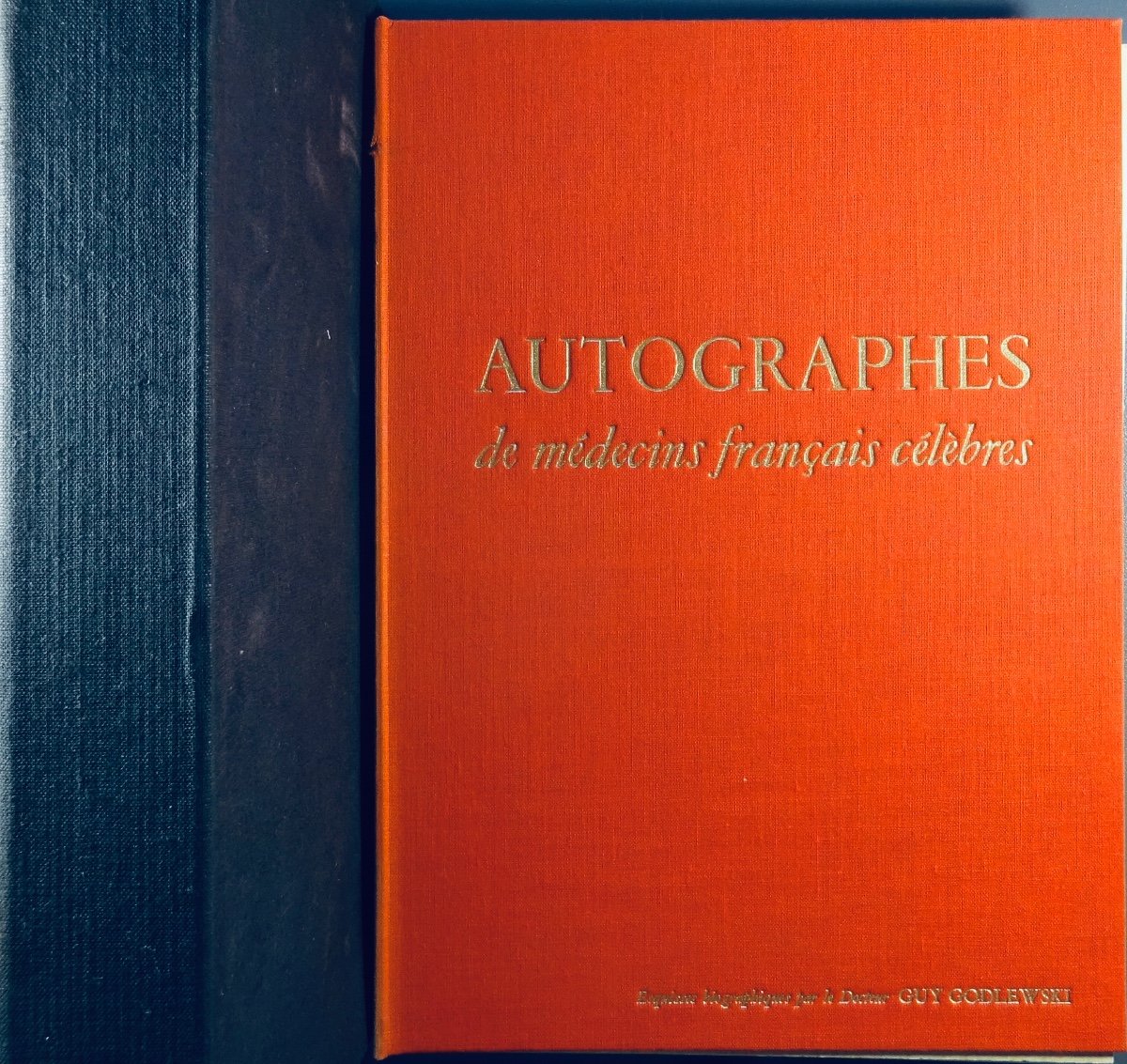 COLLECTIF - Collection d'Autographes De Médecins Français Illustres. Vers 1960.