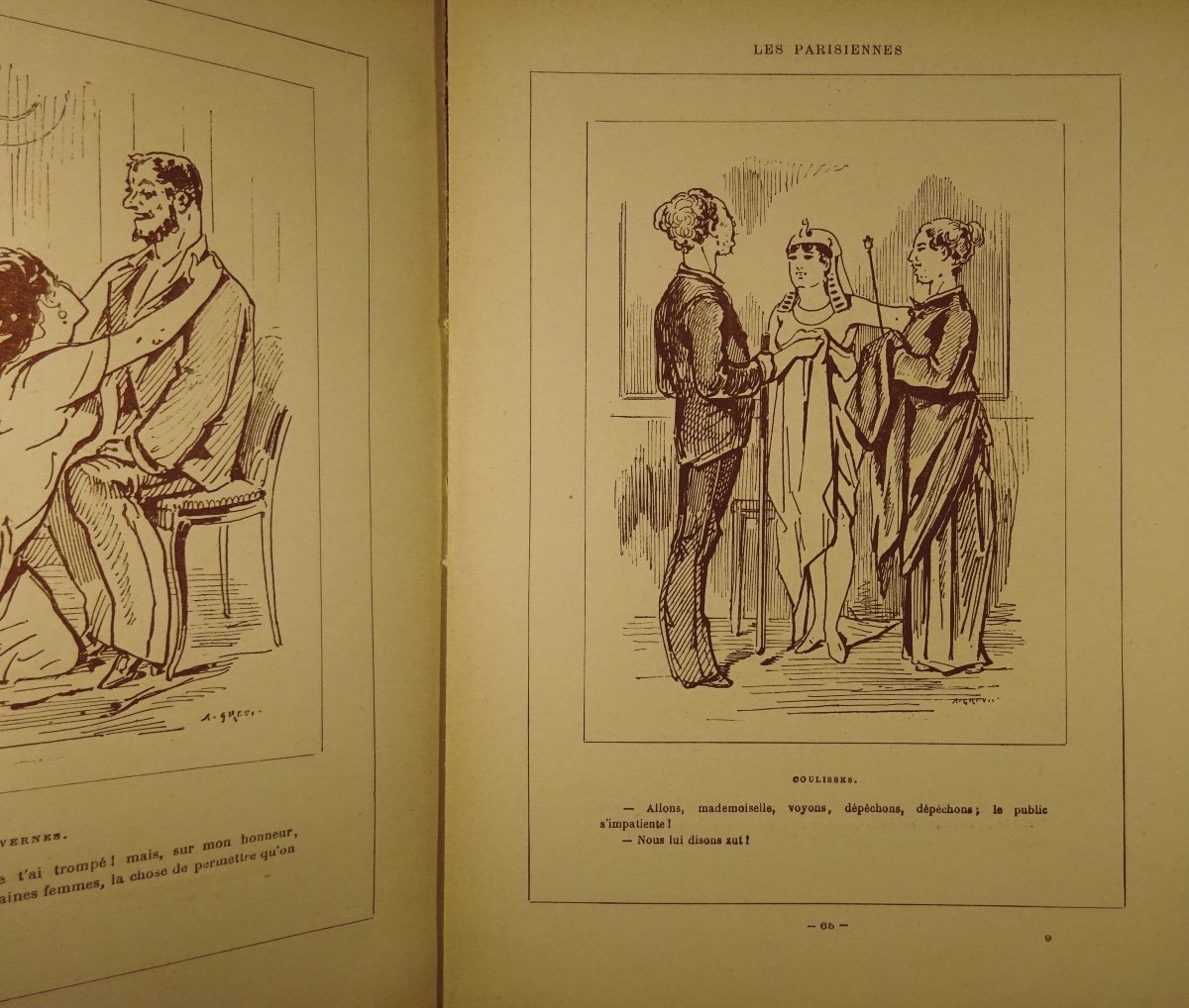 GRÉVIN (Alfred) - Les Parisiennes. Cent dessins. Paris, A la librairie illustrée, vers 1900 .-photo-8