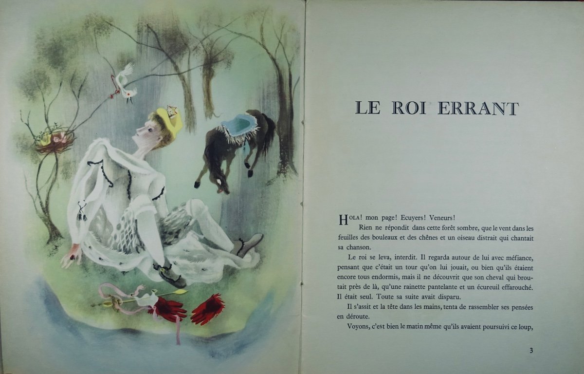 DUBOIS-MILLOT (Andrée) - Le Roi errant suivi de L'ange perdu. Gallimard, 1947.-photo-3