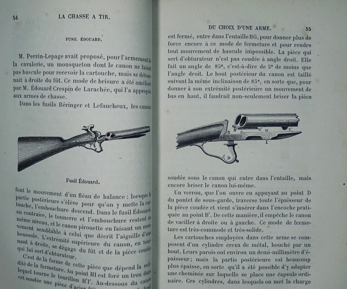 LA VALLÉE (Joseph) - La Chasse à tir en France. Paris, Hachette, 1873.  [CHASSE].-photo-4