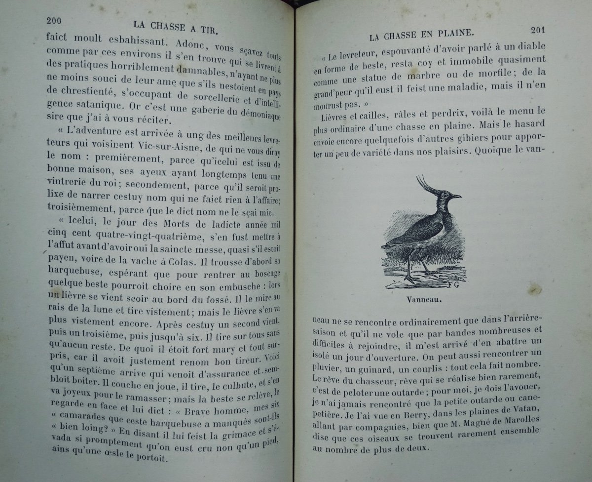 LA VALLÉE (Joseph) - La Chasse à tir en France. Paris, Hachette, 1873.  [CHASSE].-photo-7