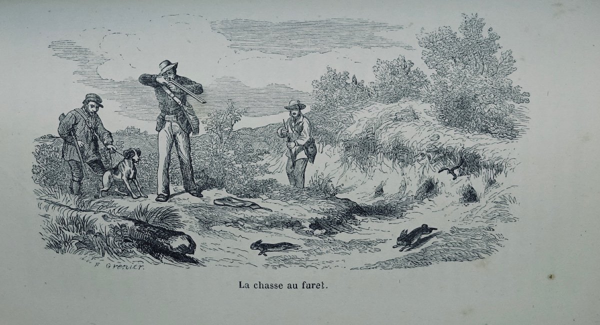LA VALLÉE (Joseph) - La Chasse à tir en France. Paris, Hachette, 1873.  [CHASSE].-photo-8