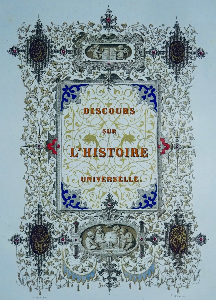 BOSSUET - Discours sur l'histoire universelle. Paris, Chez Curmer, 1825.