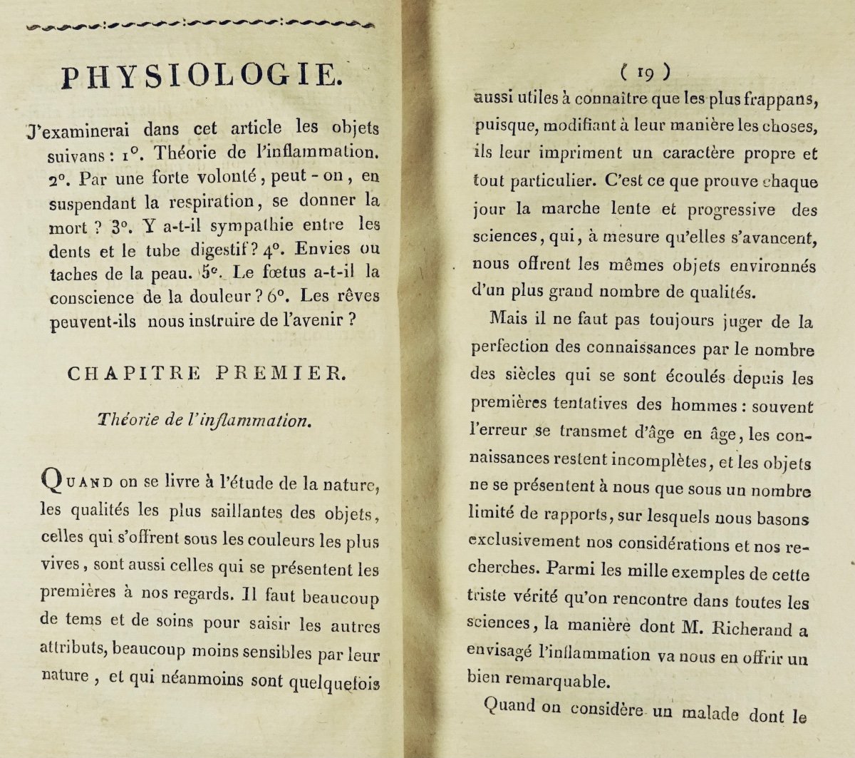 Broc - Critical Analysis Of The Work On Popular Errors In Medicine. Chez Allut, 1810.-photo-5