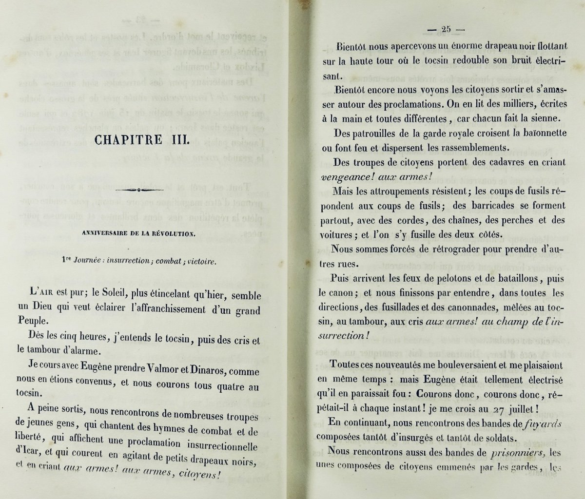 [CABET] - [ADAMS (Francis)] - Voyage et aventures de lord William Carisdall en Icarie. 1840.-photo-4