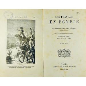 ROY (J.-J.-E.) - Les français en Égypte. Mame, en reliure d'époque, 1878.