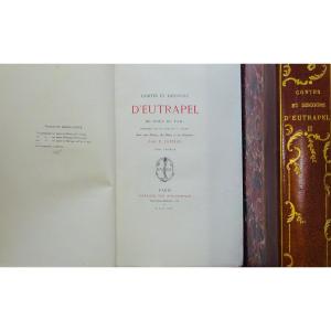 DU FAIL - Contes et nouvelles d'Eutrapel de Noël Du Fail. Librairie des Bibliophiles, 1875.
