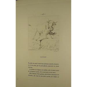 DOUCET - Pétrone. Introduction et pièces choisies. FERROUD, 1902 et illustré par FOURNIER.
