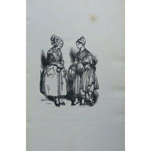 Monnier (henry) - Popular Scenes Drawn In Pen By Henry Monnier, Dumont, 1836.