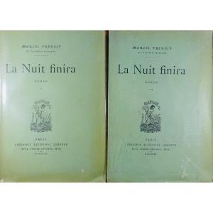 PRÉVOST (Marcel) - La nuit finira. Paris, Lemerre, 1920, édition originale sur papier de tête.