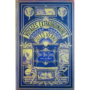 VERNE (Jules) - Vingt-mille lieues sous les mers. Hetzel, vers 1883, en cartonnage violet.