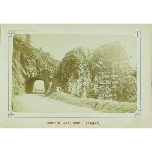Souvenirs des Vosges de la Schlucht à Gérardmer. Vers 1880, 8 vues Photographiques.