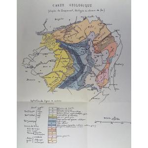 CHENET (Commandant) - Le sol et les populations de la Lorraine et des Ardennes. Champion, 1916.