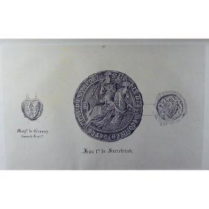 DUMONT - Histoire de la ville et des seigneurs de Commercy. Bar-Le-Duc, Numa Rolin, 1843.